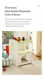 2-in-1 Pet Bed Cabinet – Multifunctional Pet House & Bedside Table