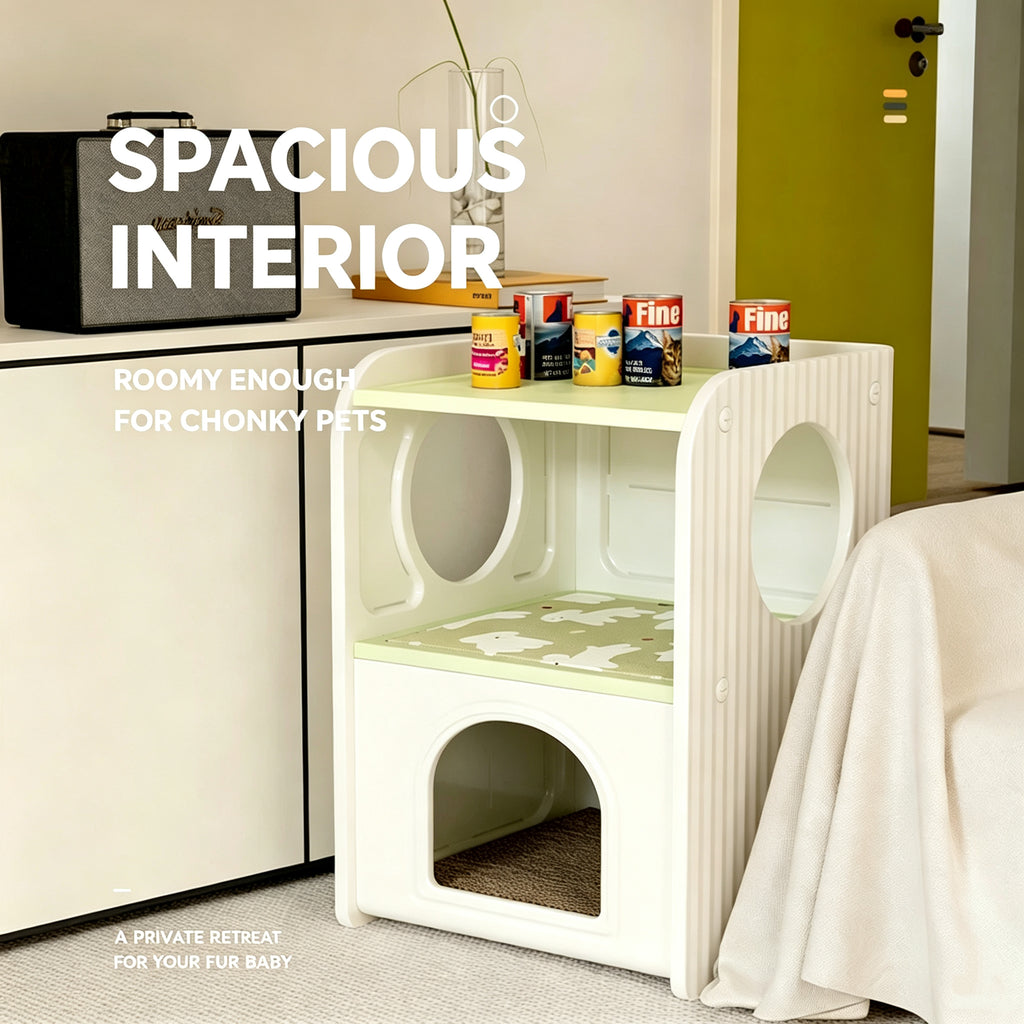 2-in-1 Pet Bed Cabinet – Multifunctional Pet House & Bedside Table