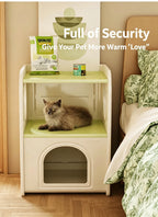 2-in-1 Pet Bed Cabinet – Multifunctional Pet House & Bedside Table