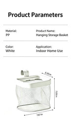 Hanging Pet Storage Basket for Playpens & Dog Crates