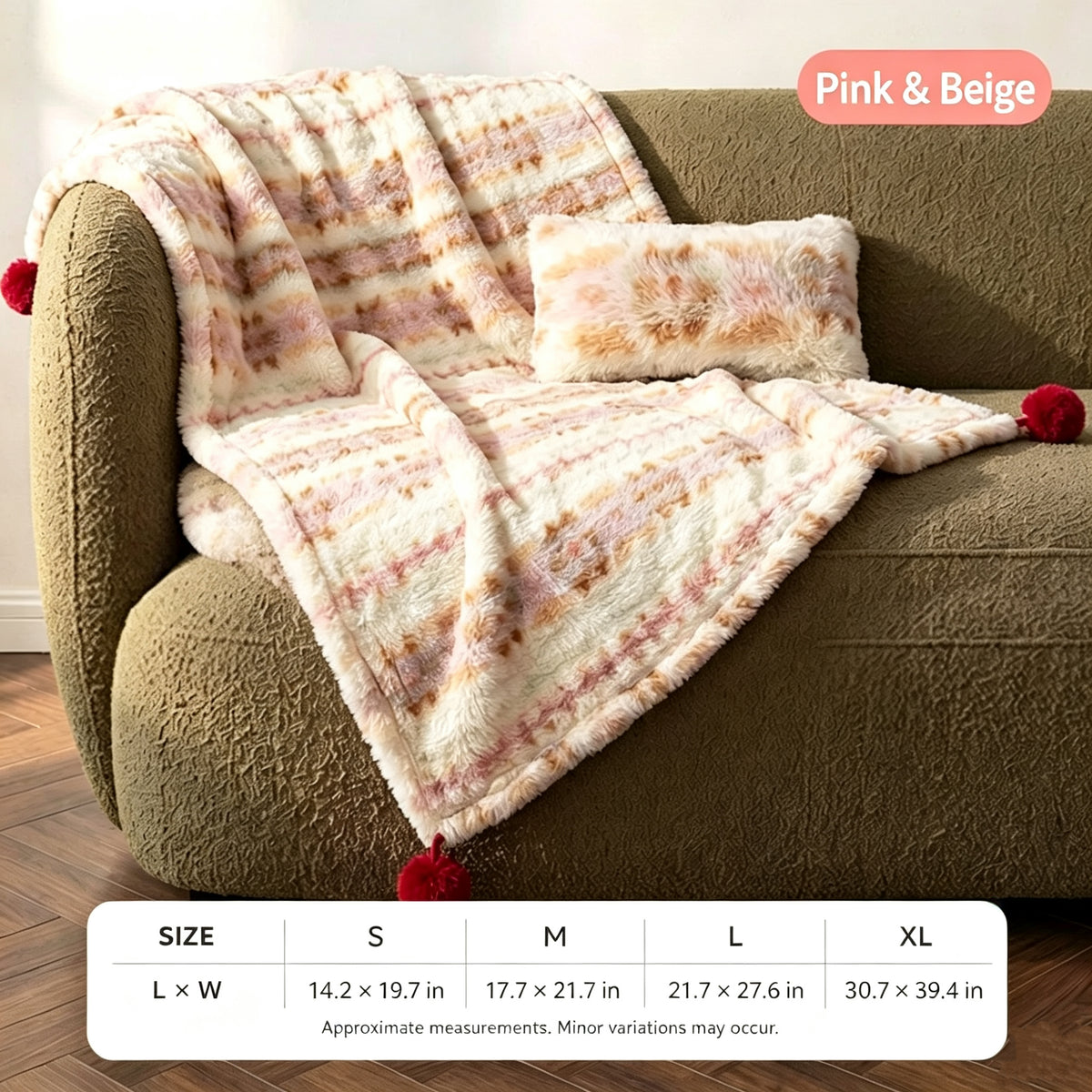 Cozy Plush Pet Blanket with Pillow – Soft Dog & Cat Throw